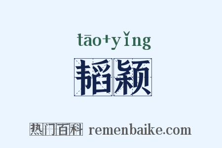 韬颖是什么意思的图片